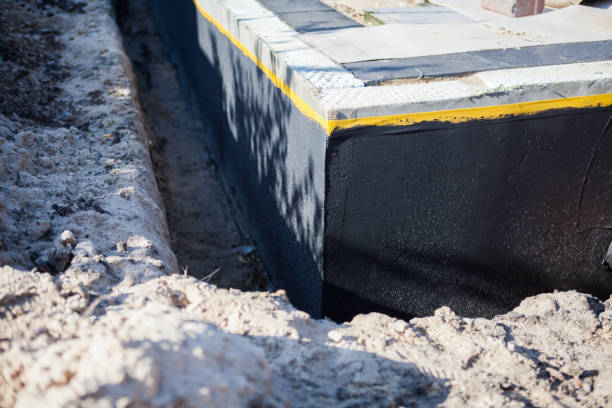 Professional Waterproofing technician working in Mount Ayr, IN